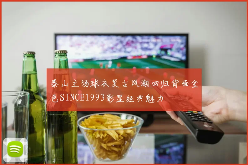 泰山主场球衣复古风潮回归背面金色SINCE1993彰显经典魅力